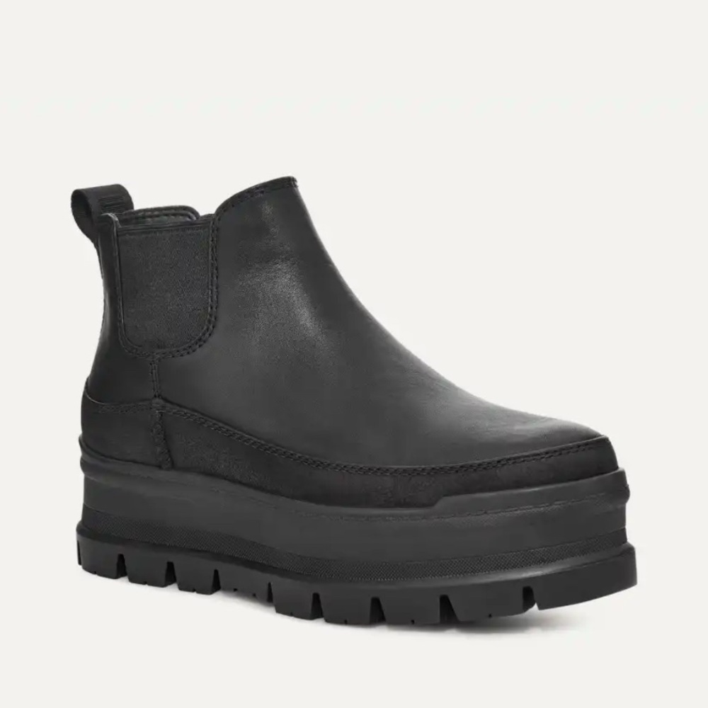 New UGG Merina Waterproof Platform Shoe in Black Women’s Size 11